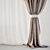 Elegant Drapery Set 3D model small image 2