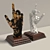Elegant Hand Sculpture 3D model small image 2