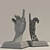 Elegant Hand Sculpture 3D model small image 3