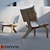 Curve Chair: Stylish and Comfortable 3D model small image 3