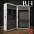 Restoration Hardware Secretary Trunk: Blackhawk Elegance 3D model small image 2