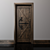 Title: Medieval Single Door: A Glimpse of the Past 3D model small image 1