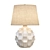 Title: White Ceramic Mid-Century Table Lamp 3D model small image 1