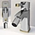 Luxury Bidet Mixer: GROHE Grandera 3D model small image 2