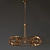 Gild Barry Goralnick Chandelier: Glamorous & Grand 3D model small image 1