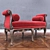 Elegant Beauvais Bench: Luxury in Every Detail 3D model small image 3