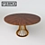 Prime Dining Table: Forma PRM-09 3D model small image 1