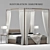 Modern Machinto Four-Poster: Timeless Elegance 3D model small image 1