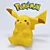 Electric Pikachu Pokemon Merchandise 3D model small image 1