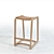 UNIKA MØBLÄR Oak & Walnut Chairs with Table 3D model small image 2