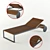 Relax & Unwind with Our Garden Lounger 3D model small image 1