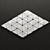Versatile Stone Panel for Seamless Tile Application 3D model small image 2
