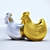 Minimalist Chicken Sculpture 3D model small image 1