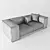 Modern Comfort: Rugiano Freud Sofa 3D model small image 2