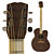 Elegant Design Acoustic Guitar 3D model small image 1