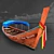 Title: Southeast Asian Longtail Boat 3D model small image 1