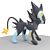 Electric Beast Luxray - Final Pokémon 3D model small image 1