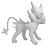 Electric Beast Luxray - Final Pokémon 3D model small image 3