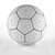 Nike FC Barcelona Soccer Ball 3D model small image 3