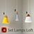 Industrial Loft Pendant Lamp Set 3D model small image 1