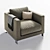 Elegant Reversi Sofa: Timeless Beauty 3D model small image 2