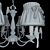 Maytoni Elegant Chandelier ARM013-06-W 3D model small image 3