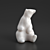 Arctic Majesty: Polar Bear Sculpture 3D model small image 1