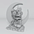 Adorable Mickey Minnie Figurine 3D model small image 2