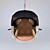 Playful Hanging Shark Chair by Porky Hefer 3D model small image 1