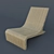 Modular Plywood Chair 3D model small image 1