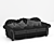 Italian SAT Export Sofa: Classic Elegance 3D model small image 2