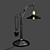 Industrial Edison Table Lamp 3D model small image 2