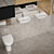 Modern Bathroom Set 3D model small image 2