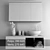 Sleek Dreja Cabinet Sink Combo 3D model small image 2