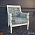 Keng Macon Armchair 3D model small image 1