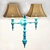 Cap Ferrat Bleu Double Sconce 3D model small image 2