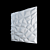 Elegant 3D Crystal Panel 3D model small image 1