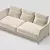 Luxury Leather Sofa: Poltrona Frau "Bretagne 3D model small image 2