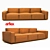 Arflex MARECHIARO XIII: Luxe Comfort Sofa 3D model small image 1