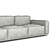 Arflex MARECHIARO XIII: Luxe Comfort Sofa 3D model small image 2