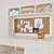 Modern Storage Desk & Hutch 3D model small image 3