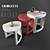 Lian Giorgetti Coffee Tables 3D model small image 1