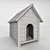 Cozy Canine Cottage 3D model small image 2