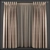 Modern Strap Curtains 3D model small image 1