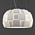 Zuma Line Chandelier 3D model small image 1