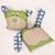 Cute Bunny and Teddy Pillow 3D model small image 1