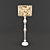 Elegante Sphere Floor Lamp 3D model small image 1