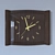 Wooden Style Wall Clock 3D model small image 1
