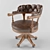 Classic Visitor Chair by Leonardo Mascheroni 3D model small image 1