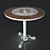 Title: Starbucks Logo Round Table 3D model small image 1